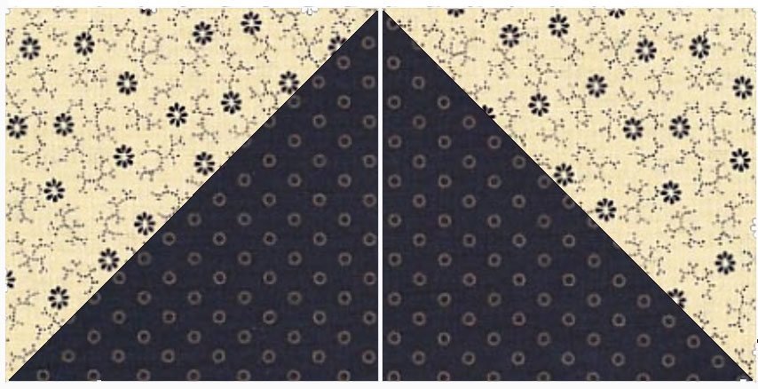 Flying Geese Swap block