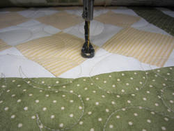 quilt finishing vintage quilt